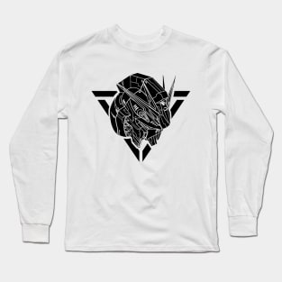 Gundam NU RX93 Black Long Sleeve T-Shirt